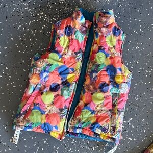 Burton youth reversible Puffer Vest
